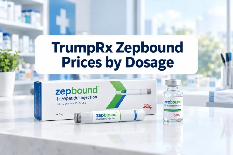 TrumpRx Zepbound Prices by Dosage: Vials, Pens, and Out-of-Pocket Costs